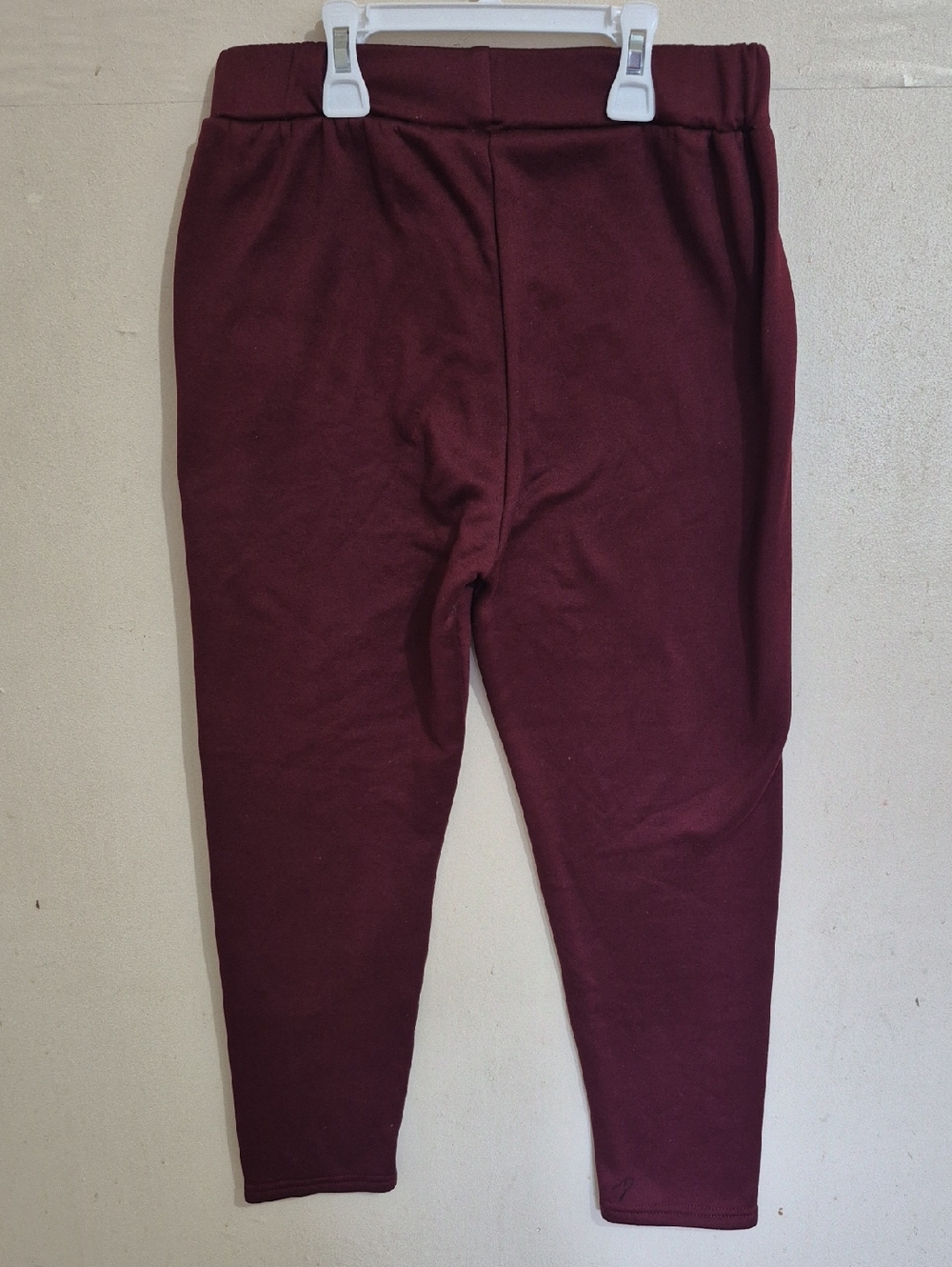 Red Stretch Jogger Bottoms